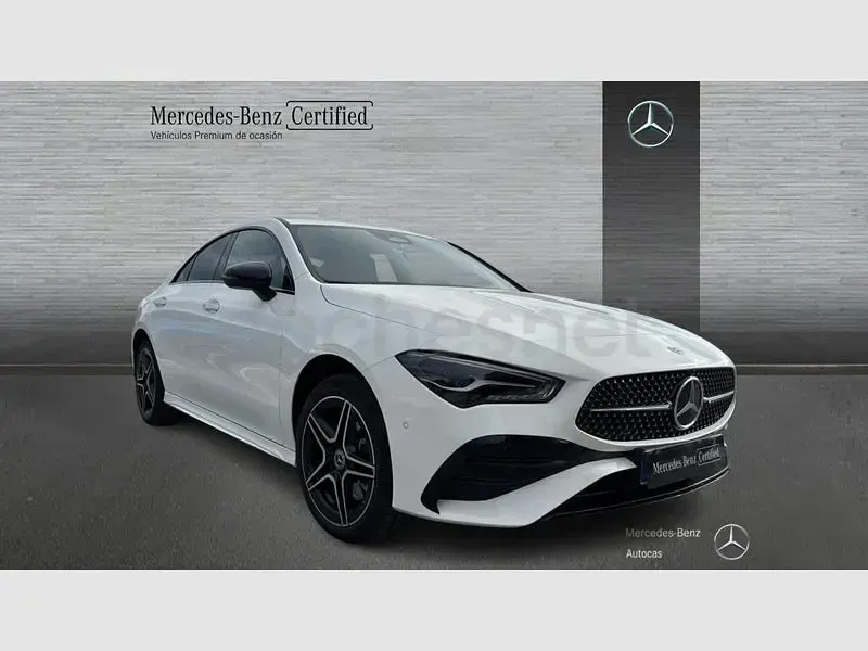 Usado Mercedes CLA250e 218 CV (160 kW) 2025 Blanco Berlina