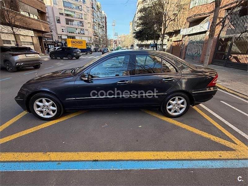 Azul Usado 2002 Mercedes C240 Classic Berlina | 6500 € (Super precio) - Imagen 1/4