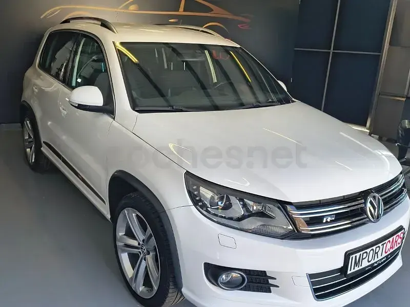 Usado VW Tiguan R-line BlueMotion 140 CV (102 kW) 2013 Blanco SUV