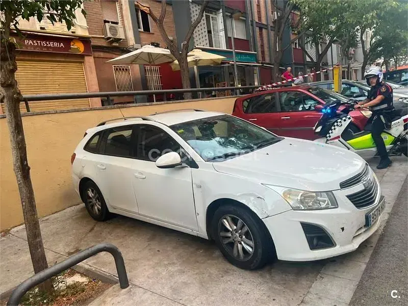 Usado Chevrolet Cruze LTZ 163 CV (119 kW) 2013 Blanco Familiar