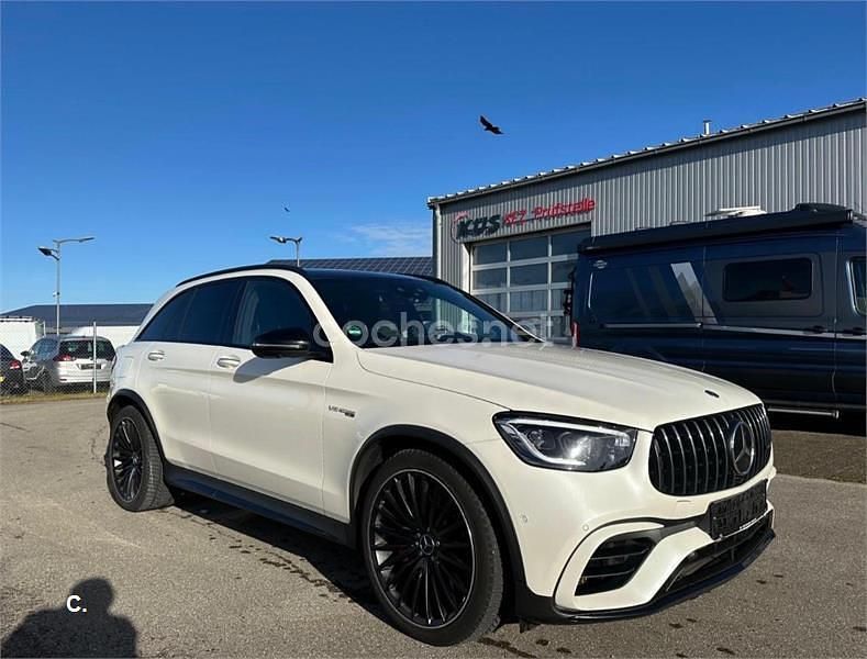 Usado Mercedes GLC63 AMG 510 CV (375 kW) 2020 Blanco SUV