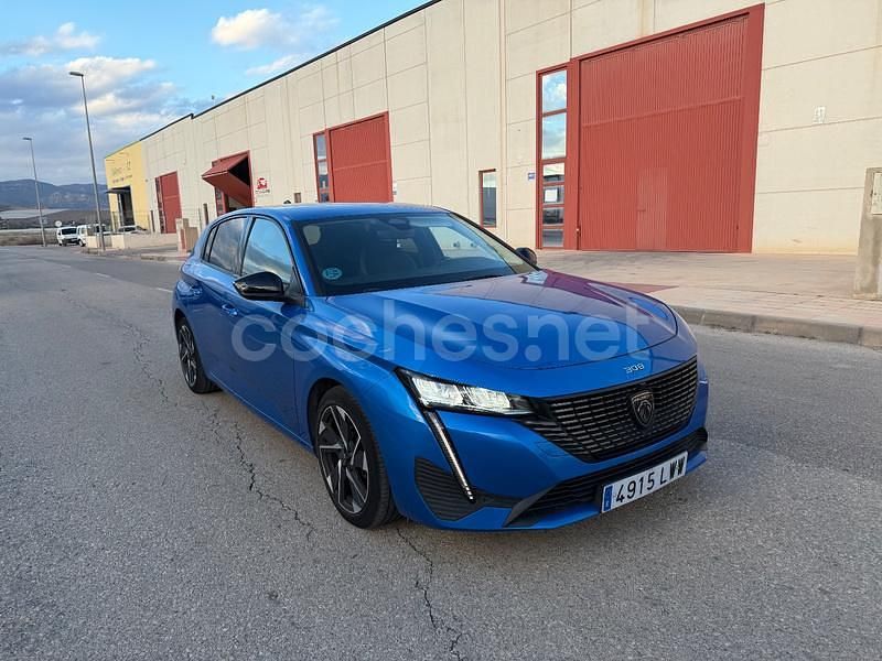 Usado Peugeot 308 Allure 130 CV (95 kW) 2022 Azul Berlina