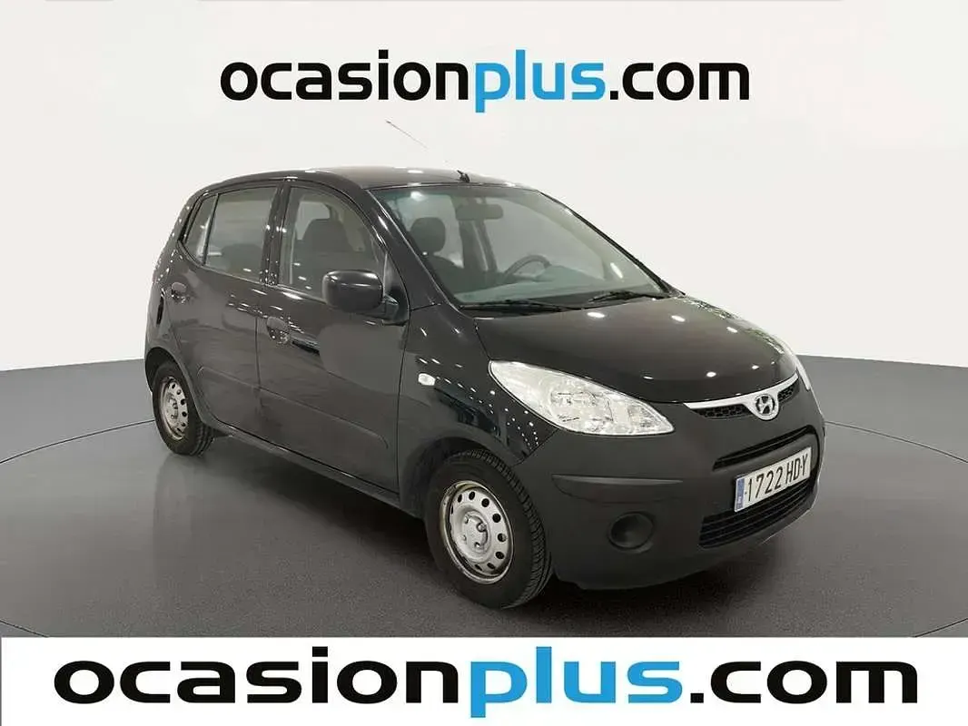 Usado Hyundai i10 Classic 67 CV (49 kW) 2011 Negro Utilitario