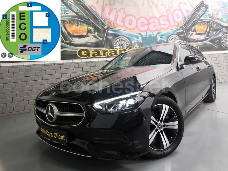Negro Usado 2022 Mercedes C220 Familiar | 31.900 € (Super precio) - Imagen 1/4