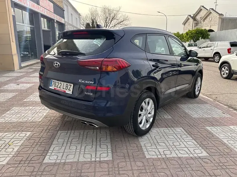 Usado Hyundai Tucson 116 CV (85 kW) 2019 Azul SUV