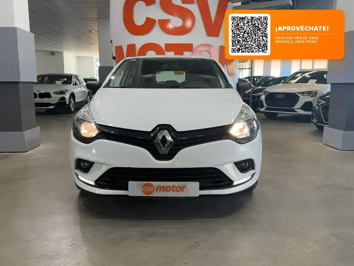 Usado Renault Clio IV Business 86 CV (63 kW) 2018 Blanco Berlina
