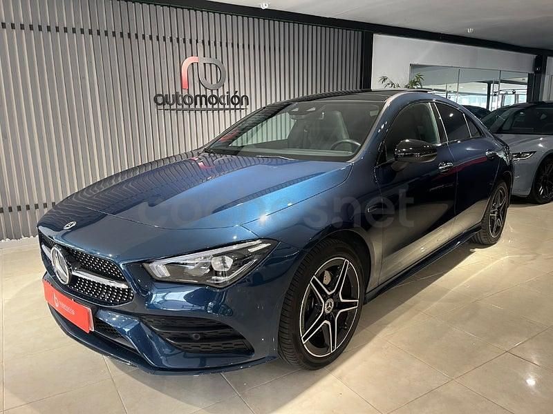 Usado Mercedes CLA250e 218 CV (160 kW) 2021 Azul Berlina