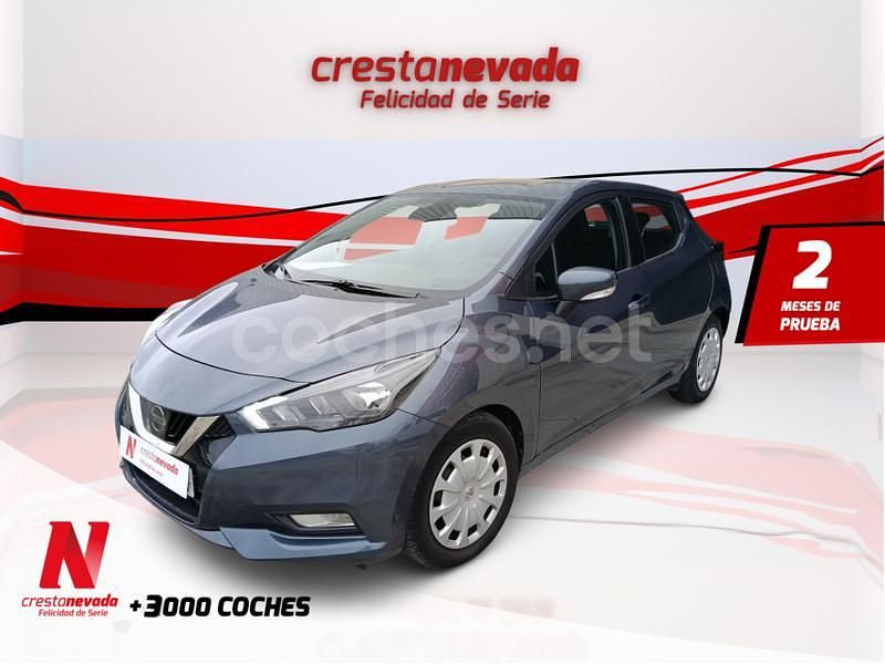 Gris / plata Usado 2022 Nissan Micra Acenta Berlina | 12.990 € (Precio justo) - Imagen 1/4