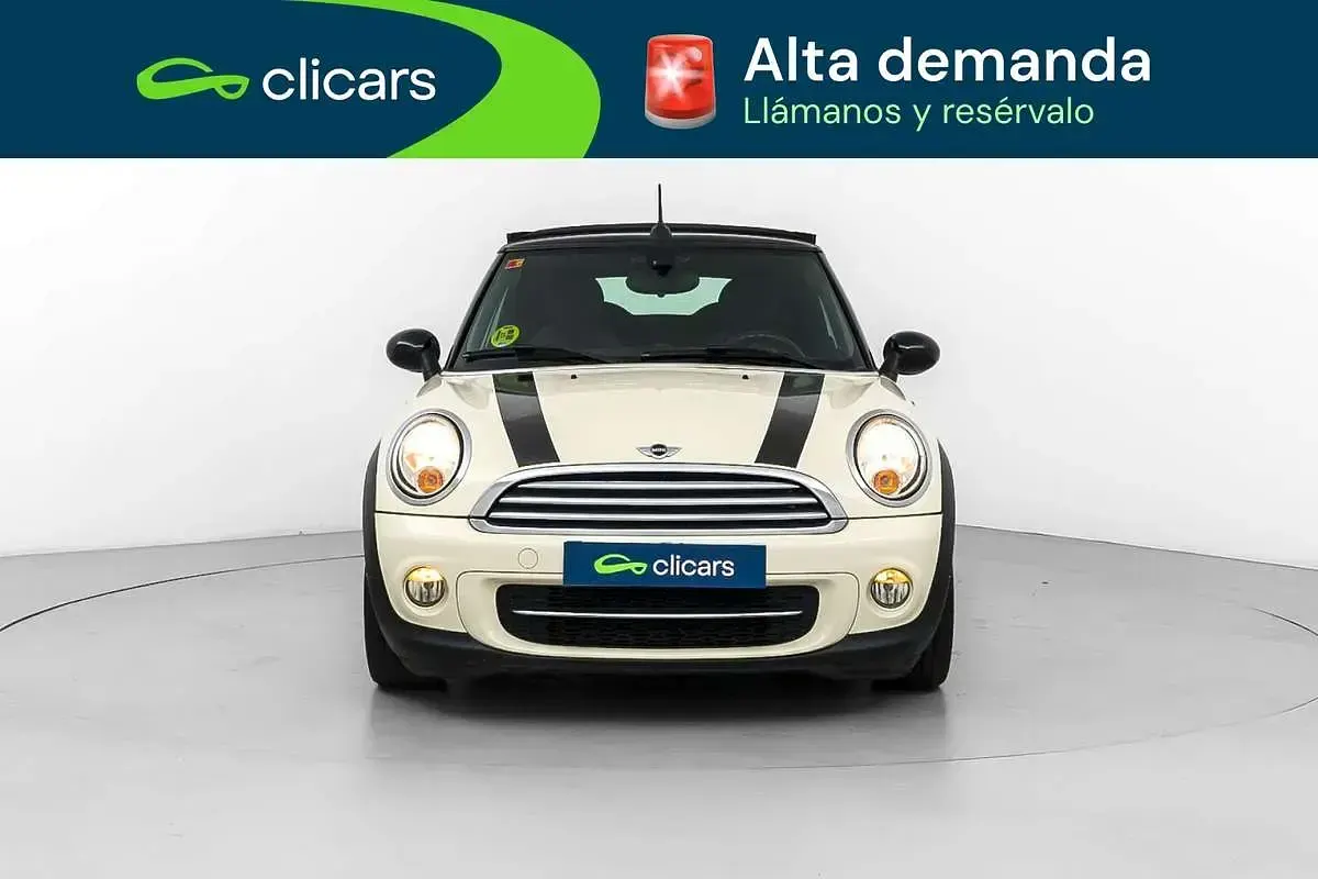Usado Mini Cooper D Cabriolet 111 CV (81 kW) 2014 Naranja Descapotable