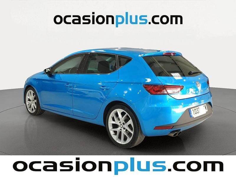 Usado Seat Leon FR 140 CV (102 kW) 2013 Azul Utilitario