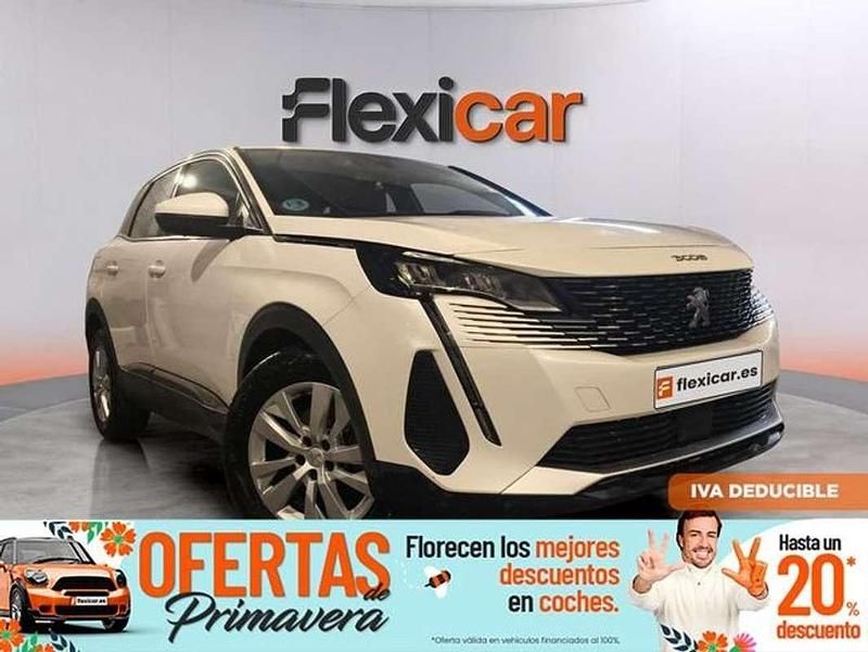 Usado Peugeot 3008 Active 131 CV (96 kW) 2021 Blanco SUV