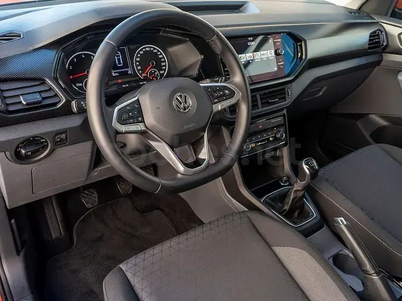 Usado VW T-Cross Advance 95 CV (69 kW) 2020 Naranja SUV