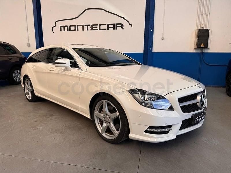 Usado Mercedes CLS350 Shooting Brake 265 CV (194 kW) 2012 Blanco Familiar