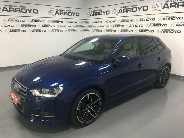 Azul Usado 2016 Audi A3 Sportback Comfort Berlina | 21.990 € (Precio justo) - Imagen 1/4