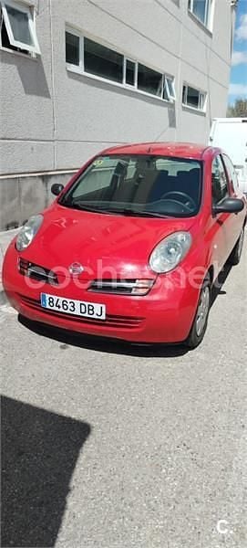 Rojo Usado 2004 Nissan Micra Visia Utilitario | 2500 € (Precio justo) - Imagen 1/2