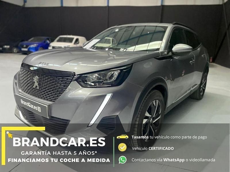 Gris Usado 2021 Peugeot 2008 Allure SUV | 16.400 € (Precio justo) - Imagen 1/4