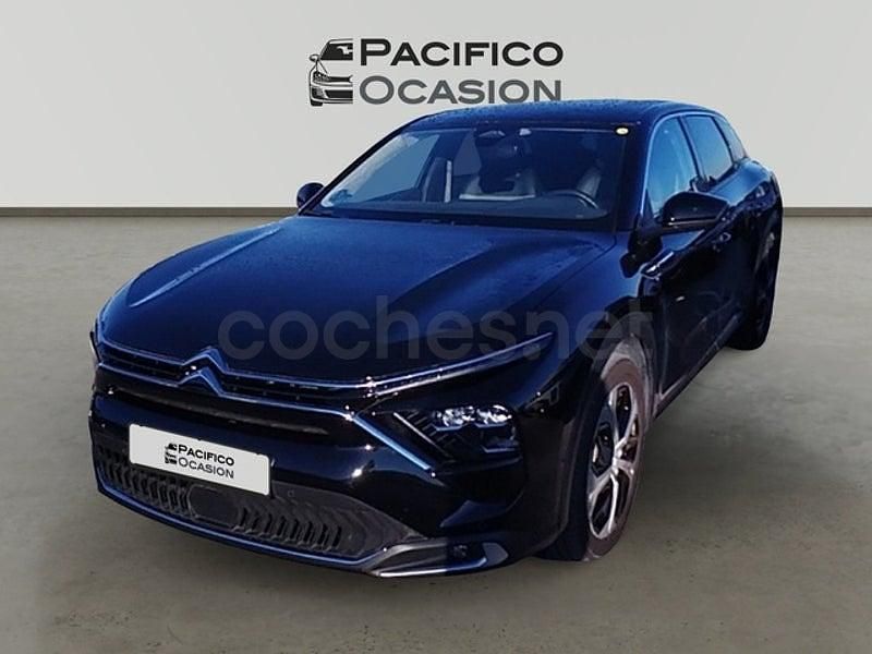 Usado Citroën C5 X Feel 225 CV (165 kW) 2022 Negro Familiar