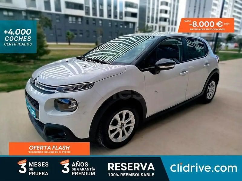 Usado Citroën C3 Feel 102 CV (75 kW) 2019 Blanco Utilitario