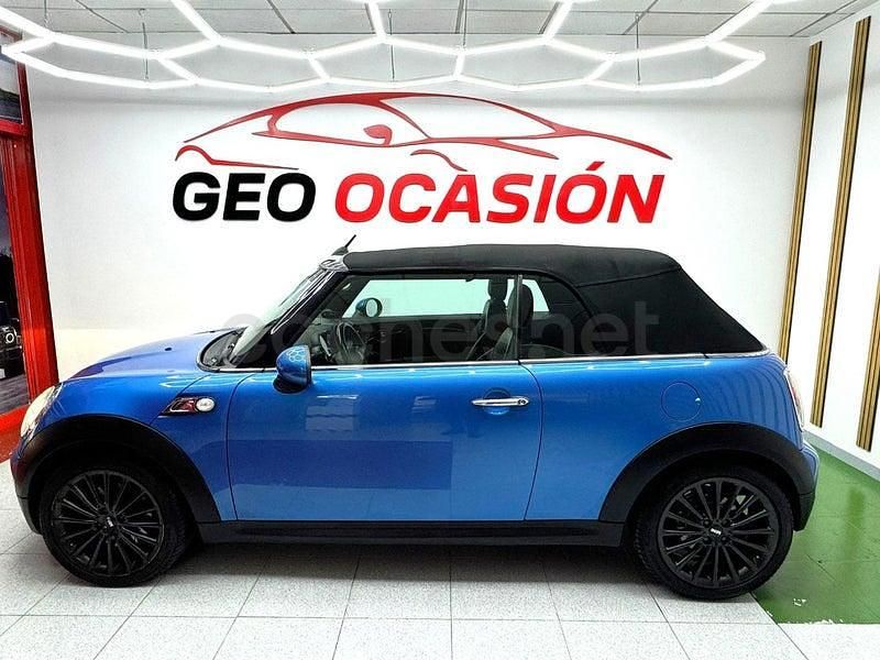 Usado Mini Cooper S Cabriolet 184 CV (135 kW) 2010 Azul Descapotable