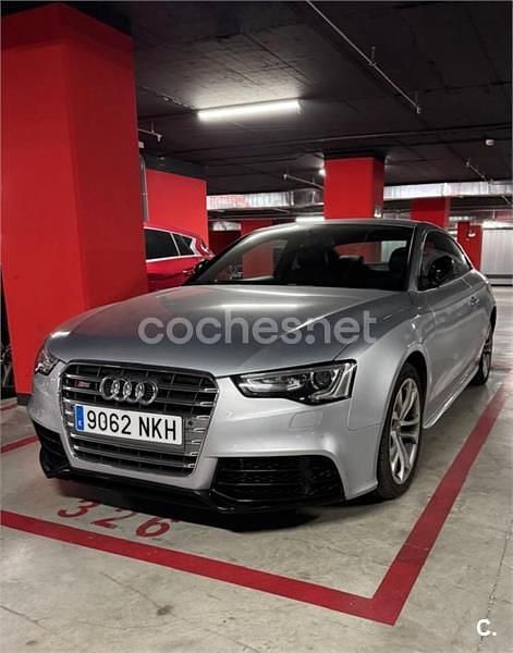 Usado Audi S5 333 CV (244 kW) 2015 Gris / plata Coupe