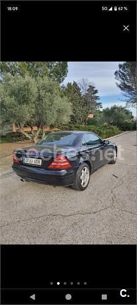 Usado Mercedes SLK230 197 CV (144 kW) 2004 Negro Descapotable