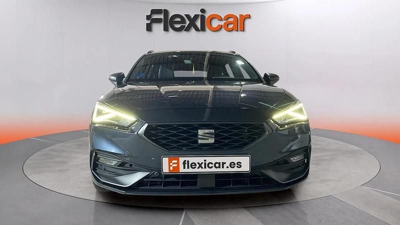 Usado Seat Leon FR 204 CV (150 kW) 2020 Azul Berlina