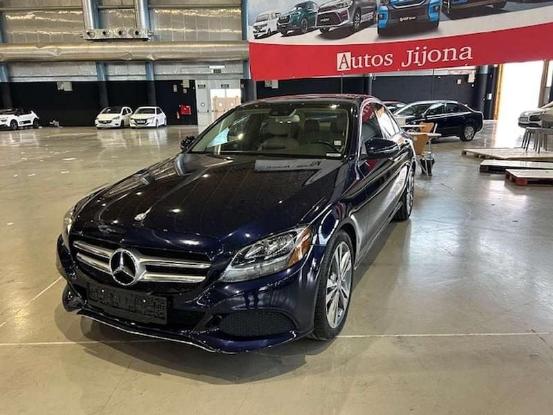 Usado Mercedes C250 211 CV (155 kW) 2017 Azul Berlina