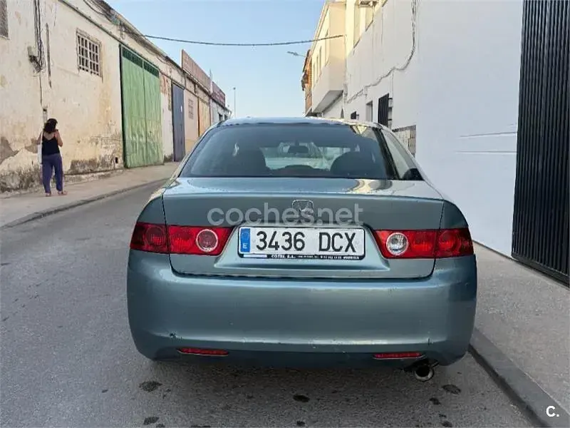 Usado Honda Accord Sport 155 CV (114 kW) 2004 Verde Berlina