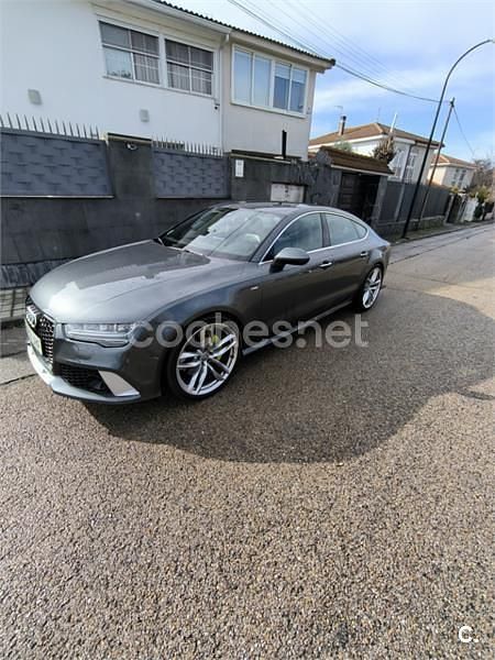 Usado Audi A7 Sportback S-Line 320 CV (235 kW) 2015 Gris / plata Utilitario