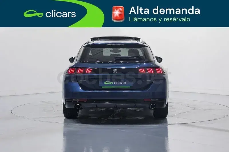 Usado Peugeot 508 GT 225 CV (165 kW) 2021 Azul Familiar