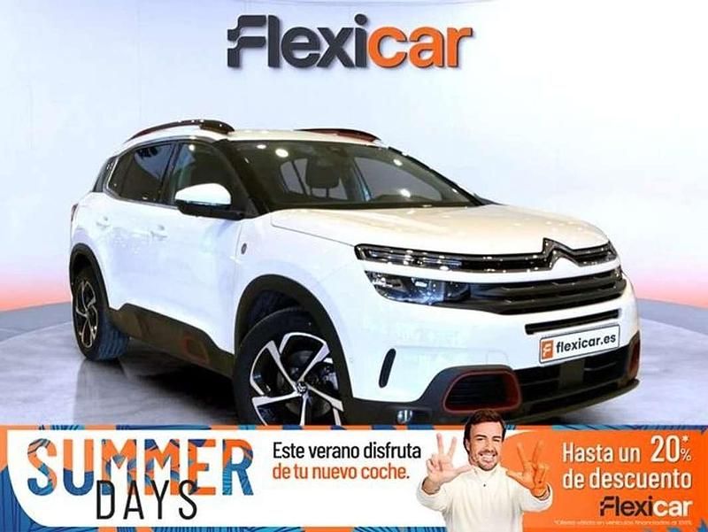 Blanco Usado 2020 Citroën C5 Aircross PureTech SUV | 14.890 € (Precio justo) - Imagen 1/4