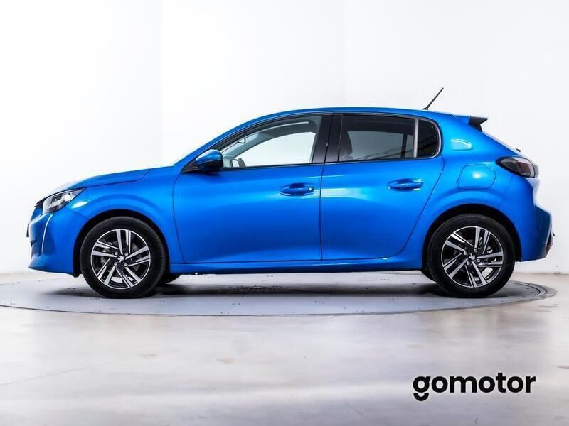 Usado Peugeot 208 Allure 100 CV (73 kW) 2023 Azul Utilitario