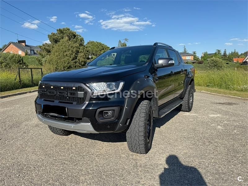 Negro Usado 2021 Ford Ranger Wildtrack Recogida | 39.900 € (Precio justo) - Imagen 1/4