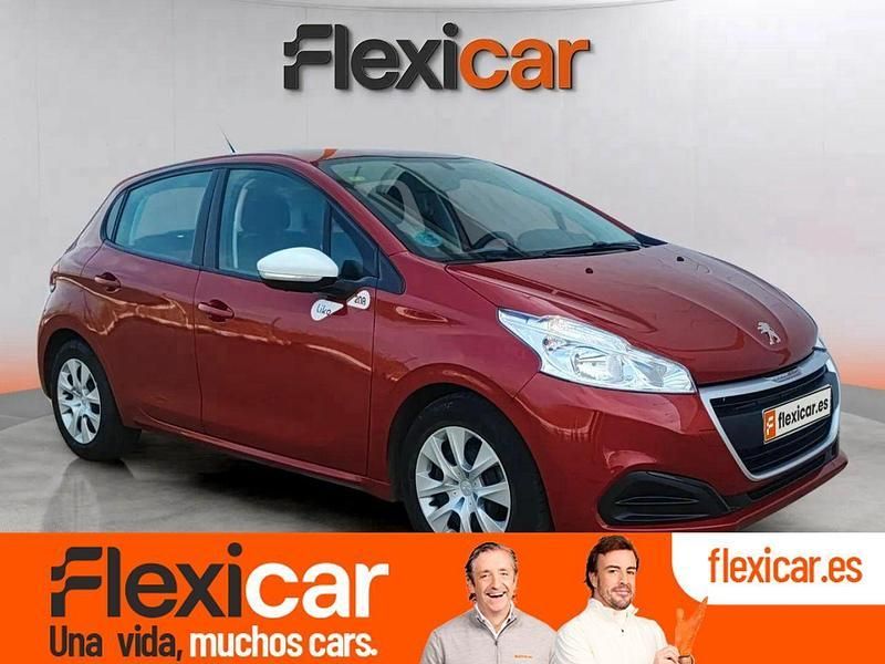 Rojo Usado 2018 Peugeot 208 Utilitario | 8990 € (Precio justo) - Imagen 1/4