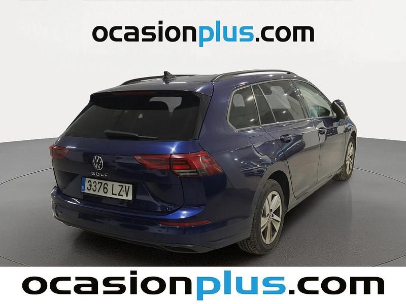Usado VW Golf Life 115 CV (84 kW) 2021 Azul Familiar