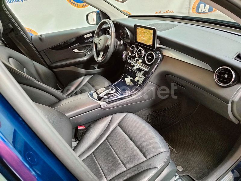Usado Mercedes GLC250 204 CV (150 kW) 2017 Azul SUV