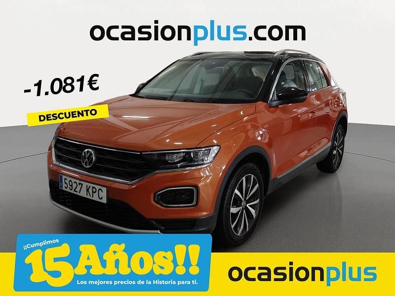 Naranja Usado 2018 VW T-Roc Advance SUV | 11.900 € (Buen precio) - Imagen 1/4