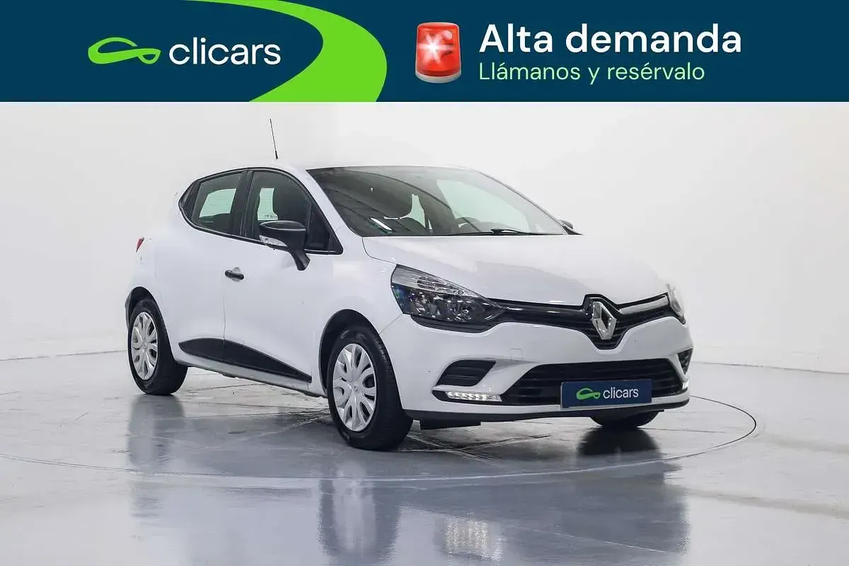 Usado Renault Clio LIMITED 75 CV (55 kW) 2017 Blanco Utilitario