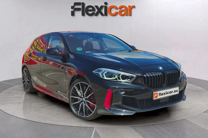 Negro Usado 2021 BMW 128 Berlina | 28.990 € (Buen precio) - Imagen 1/4
