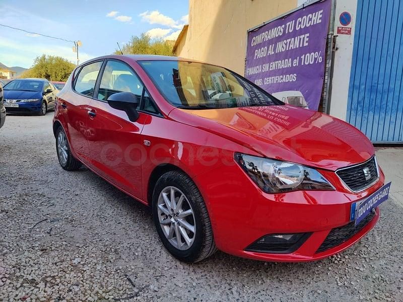 Brugt Seat Ibiza Ecomotive 75 HK (55 kW) 2014 Rød Sedan
