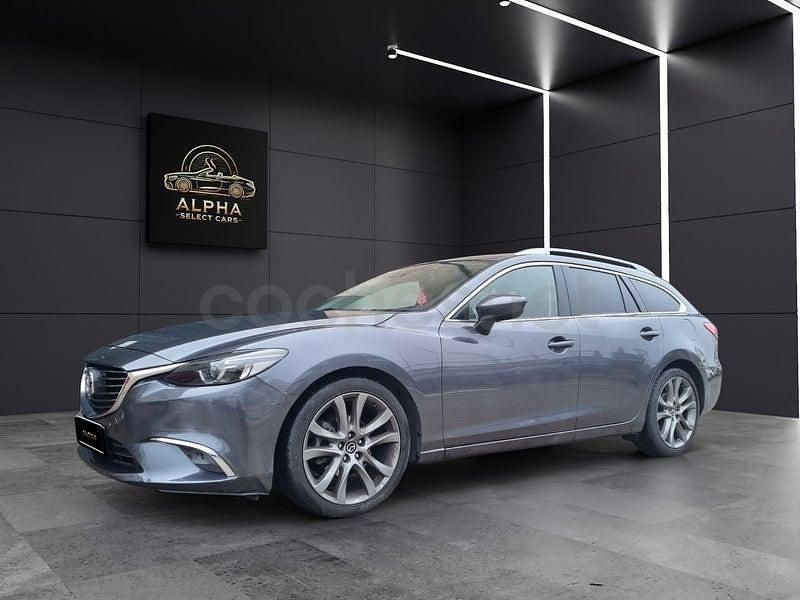 Usado Mazda 6 Luxury 150 CV (110 kW) 2016 Gris / plata Familiar