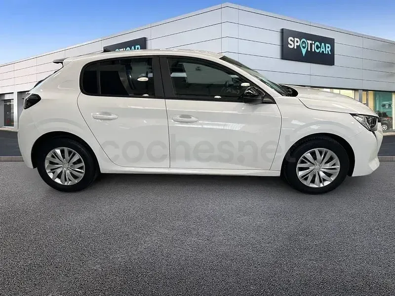 Usado Peugeot 208 Active 75 CV (55 kW) 2023 Blanco Utilitario