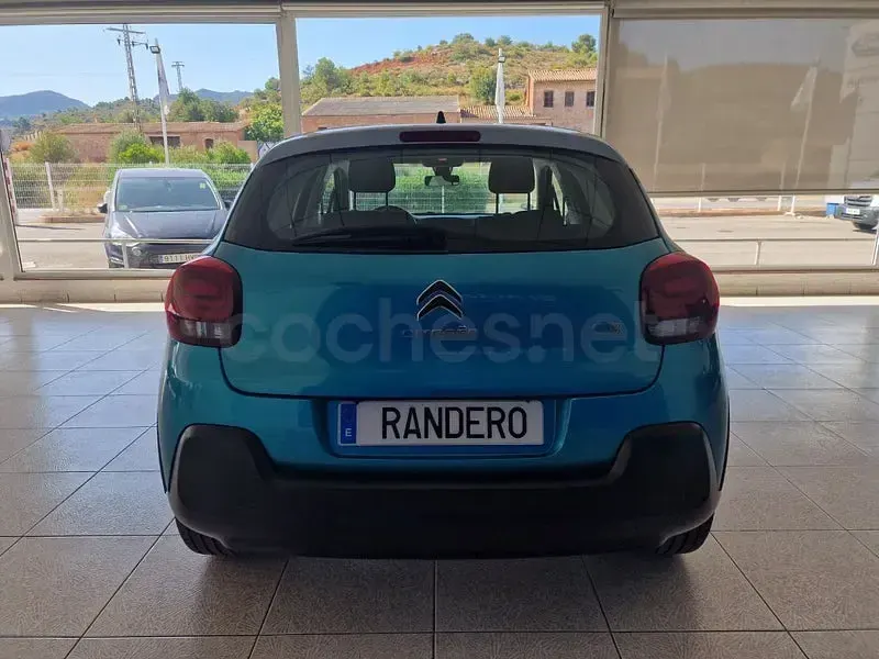 Usado Citroën C3 Feel 83 CV (61 kW) 2022 Azul Utilitario