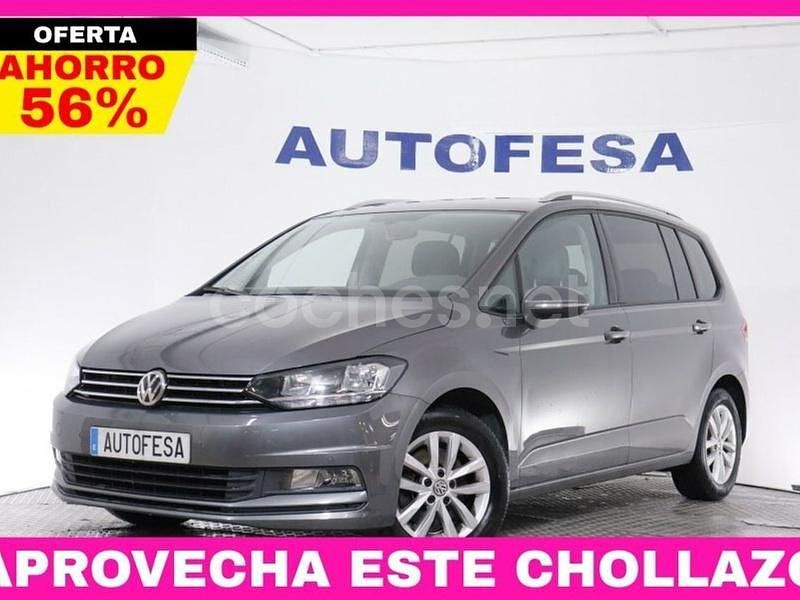 Gris / plata Usado 2016 VW Touran Advance Monovolumen | 18.450 € (Precio justo) - Imagen 1/4