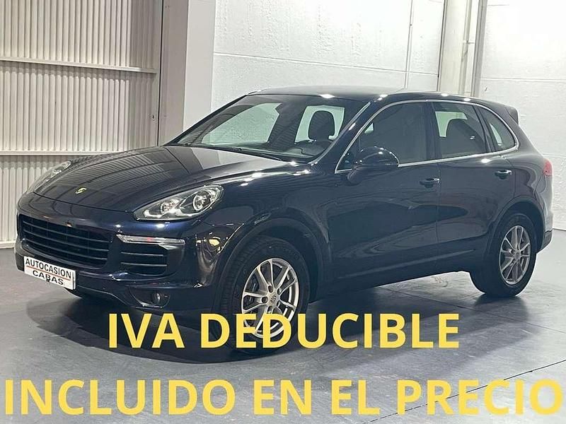 Azul Usado 2015 Porsche Cayenne SUV | 34.800 € (Precio justo) - Imagen 1/4