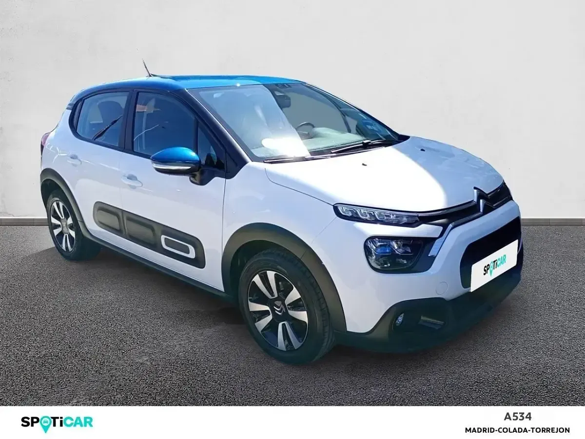 Usado Citroën C3 Feel 102 CV (75 kW) 2021 Blanco Utilitario