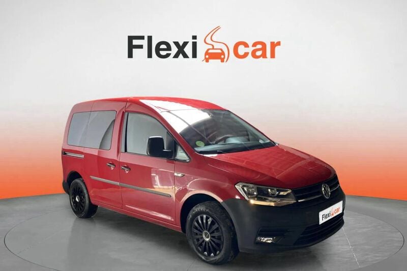 Rojo Usado 2017 VW Caddy Beach Monovolumen | 13.490 € (Buen precio) - Imagen 1/4