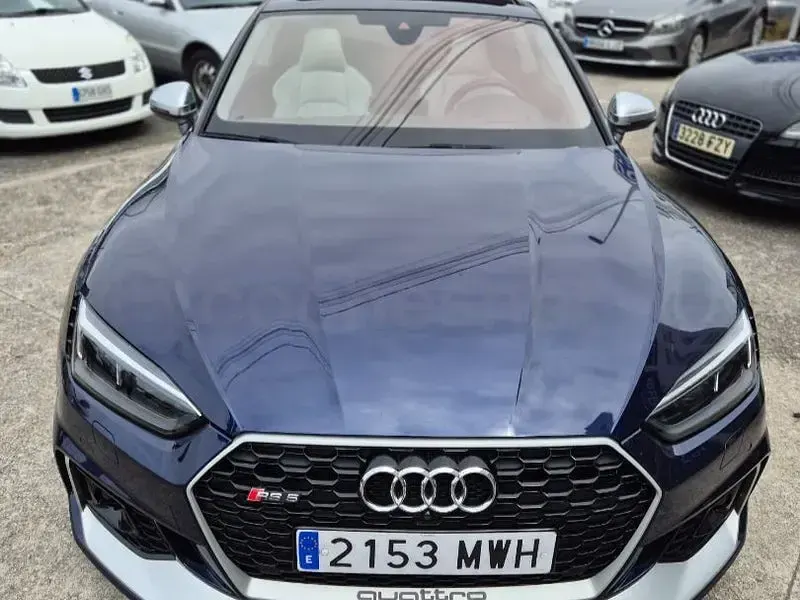 Usado Audi RS5 450 CV (330 kW) 2017 Azul Coupe
