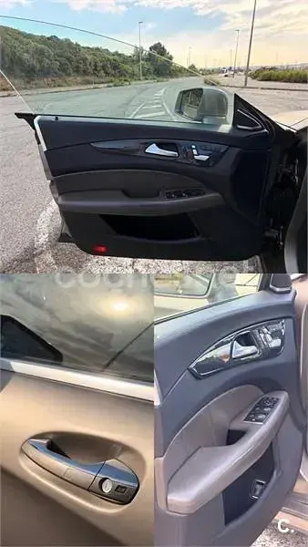Usado Mercedes CLS350 265 CV (194 kW) 2012 Gris / plata Coupe