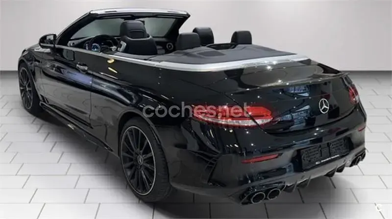 Usado Mercedes C43 AMG 390 CV (286 kW) 2019 Negro Descapotable